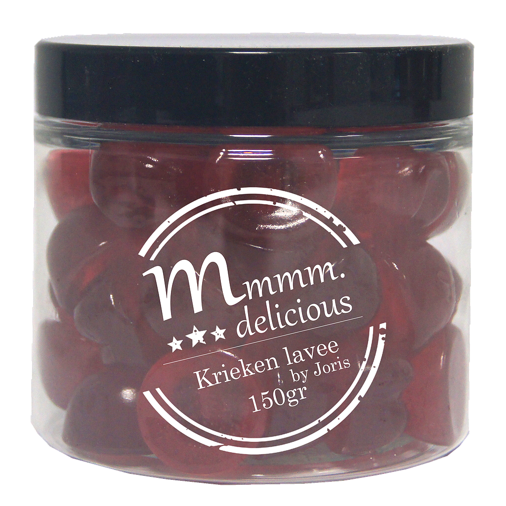 [MDL025] M-DELICIOUS KRIEKEN LAVEE 8X150GR