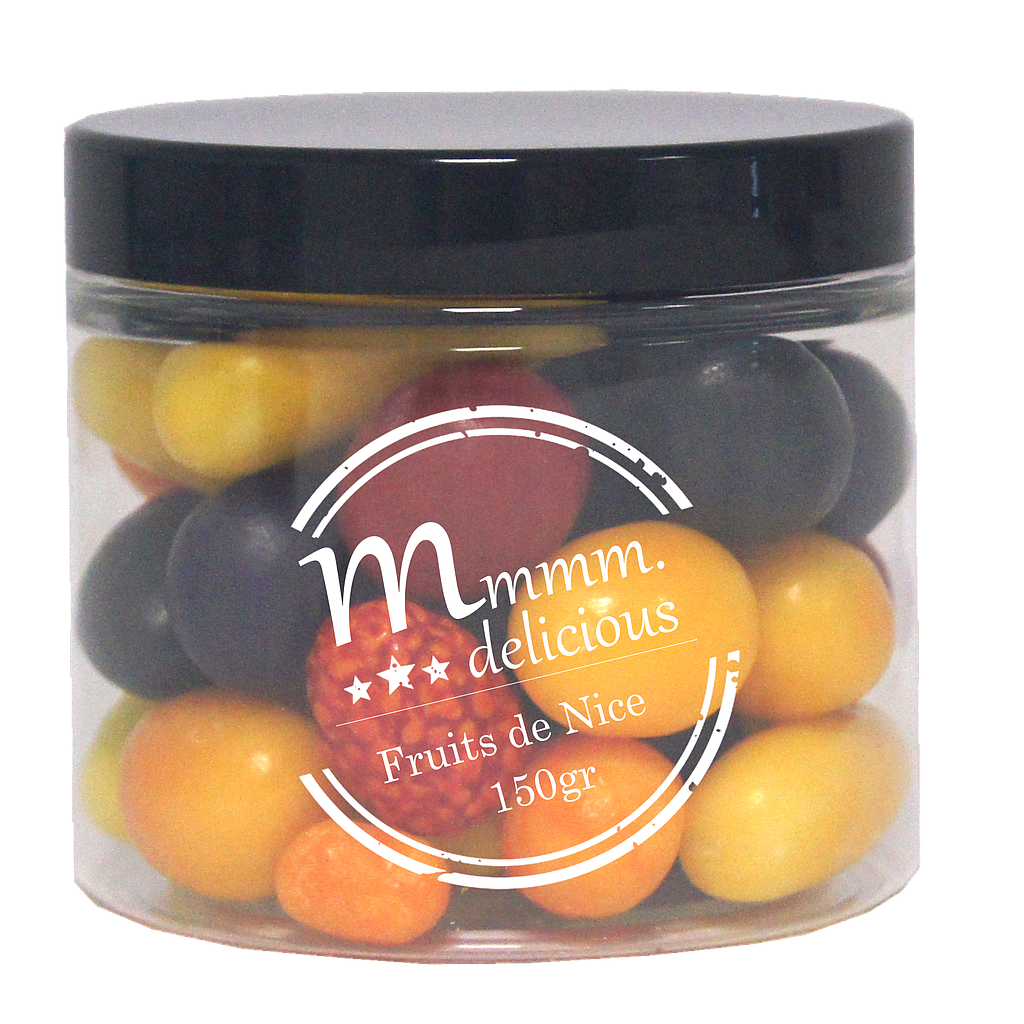 [MDL030] M-DELICIOUS FRUITS DE NICE 8X150GR
