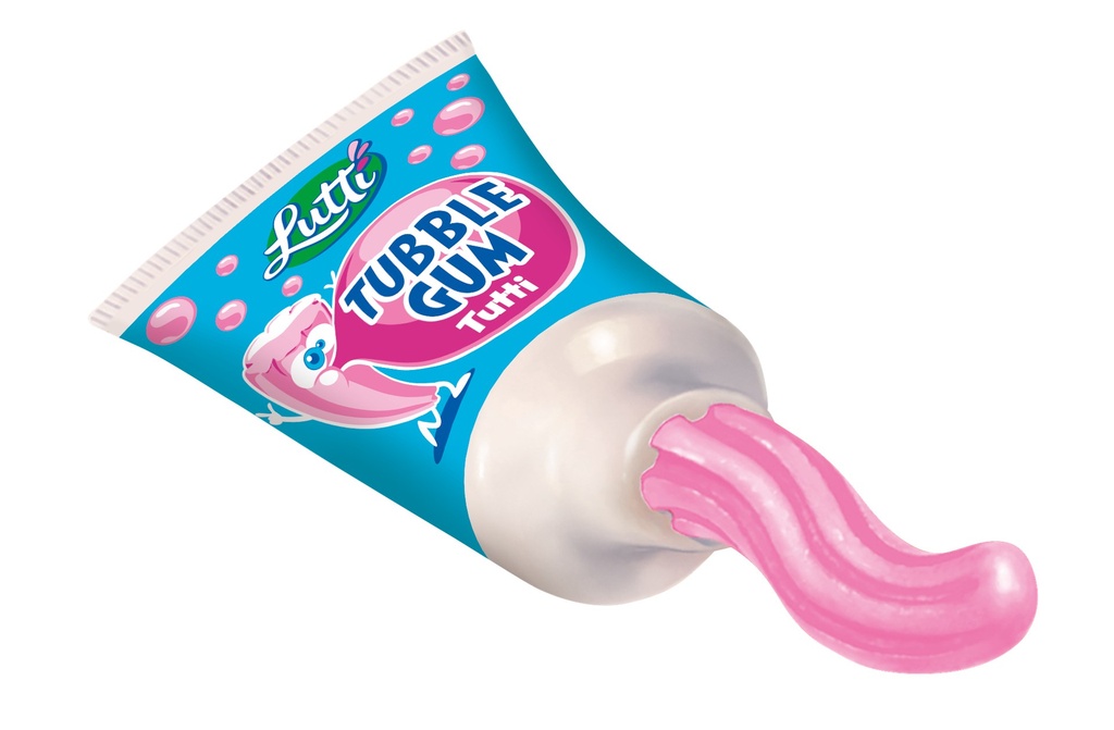 [10320] LUTTI TUBBLE GUM FRUTTI 36ST