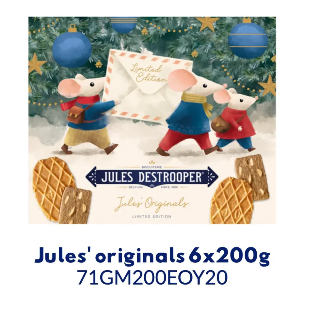 DESTR EOY JULES ORIGINALS 6X200GR