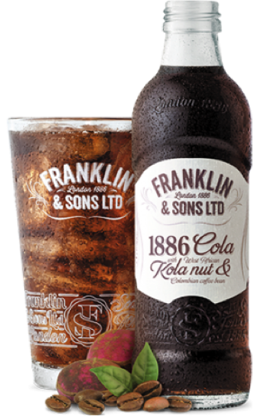 [358.150] FRANKLIN SOFTDRINK 1886 ORIGNINAL COLA 12X27,5 CL