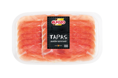 ELPOZO TAPAS SERRANOHAM 18 X 60 GR <**>