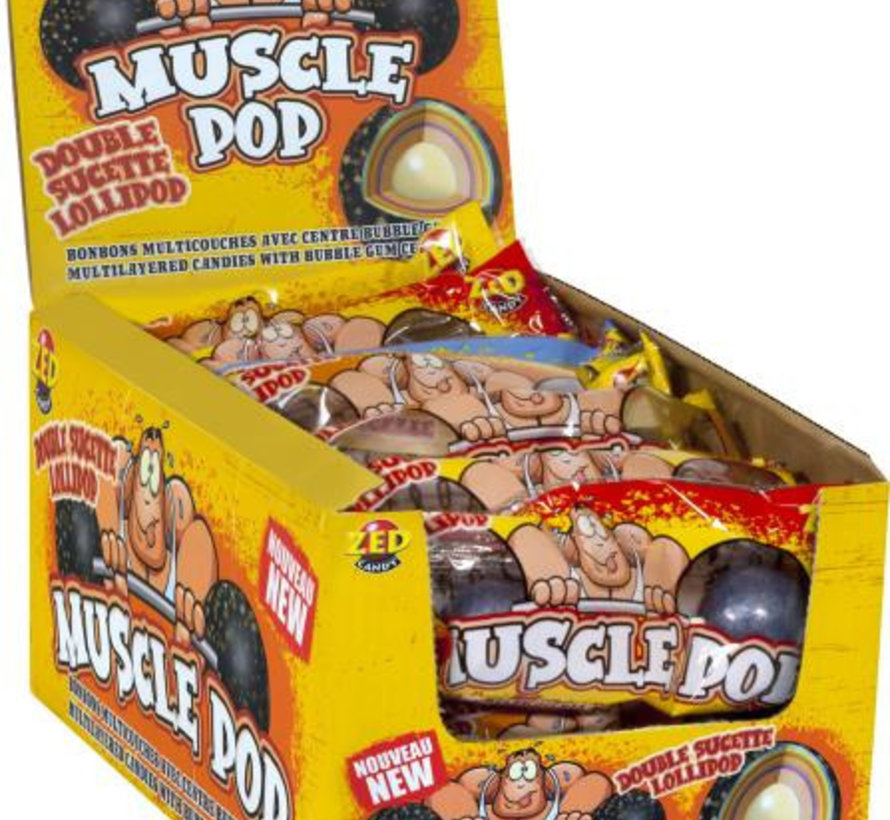 [027/002622] JAWBREAKER MUSCLE POP 20 STUKS