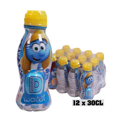 [053114] SURPRISE DRINK WATER SMURFEN 12 X 30 CL