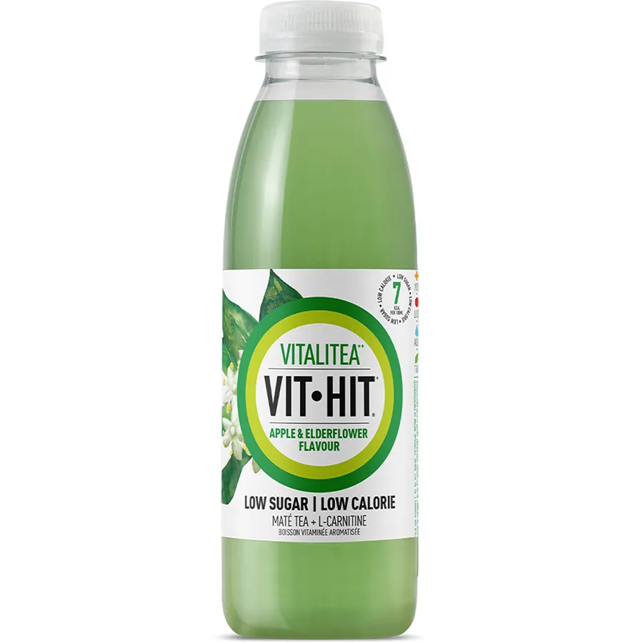 [JET/11071001] VITHIT VITALITEA - APPEL /ELDERFLOWER 12 X 500 ML