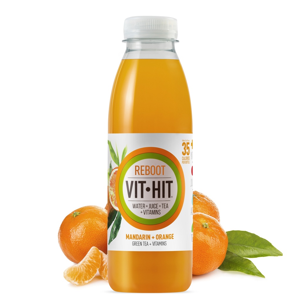 VITHIT REBOOT MANDARIN DETOX 12 X 500 ML