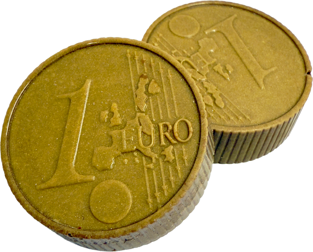 [LNGR004] VC GOUDEN MUNTEN MELK PRALINE 1,25 KG