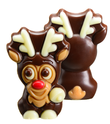 M-DELICIOUS 3D RENDIER FONDANT PRALINÉ 1,94 KG