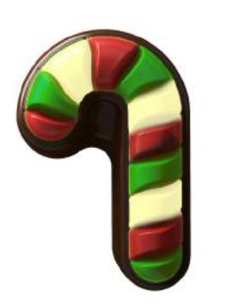 DÉLICE CANDY CANE NOIR CARAMEL 1,35 KG