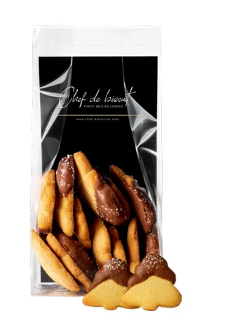 CDB KERSTBOOMPJE CHOCOLADE/ KOKOS 10 X120 GR