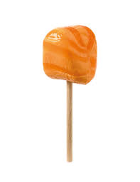 CHOUPETTES LOLLIES ORANGE 100ST