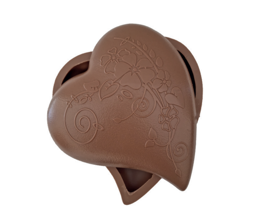 MEROUT VALENTIJN HART MELK 16 CM - 6 ST - 1,2 KG