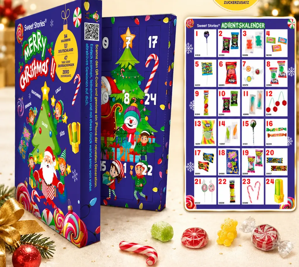 SWEET STORIES ADVENTKALENDER 41-DELIG X  5 STUKS