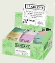BRADLEY'S FAVOURITES DISPLAY 9 X 11 TEABAGS x 2 gr