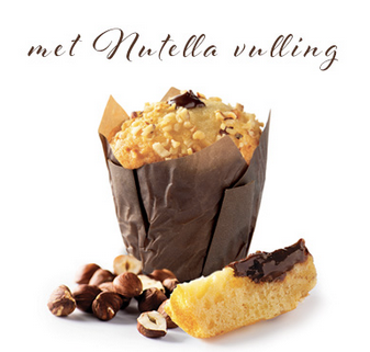 BD MUFFIN NUTELLA 105 GR - 20 STUKS <*_*>