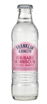 FRANKLIN TONIC RHUBARB & HIBISCUS 24 X 20 CL