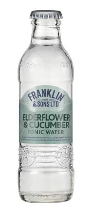 FRANKLIN TONIC ELDERFLOWER CUCUMBER TONIC 24 X 20 CL