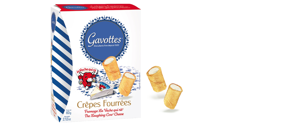 GAVOTTES MINI CREPE DENTEL LA VACHE QUI RIT 60 GR ( 18 )