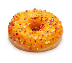 FV DONUTS YELLOW FRUTTI DOTS 36X59GR <*_*> (61145)