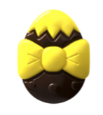 DELICE GEVULD EI MET STRIKJE FONDANT ADVOCAAT 1,35 KG