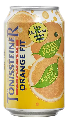 [351.100] TONISSTEINER BLIK ORANGE 24X33CL