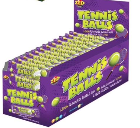 ZED TENNIS BALL BUBBLEGUM 4-BALL X 50 ST