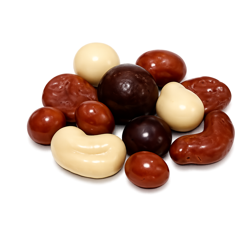 [30410] CHOCOLADE GEMENGDE NOTEN DE LUXE 5 KG