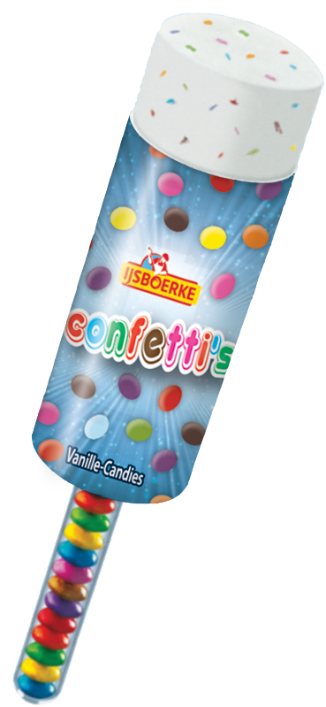 IJSBOERKE CONFETTI PUSH UP 24 X 80 ML <*_*>