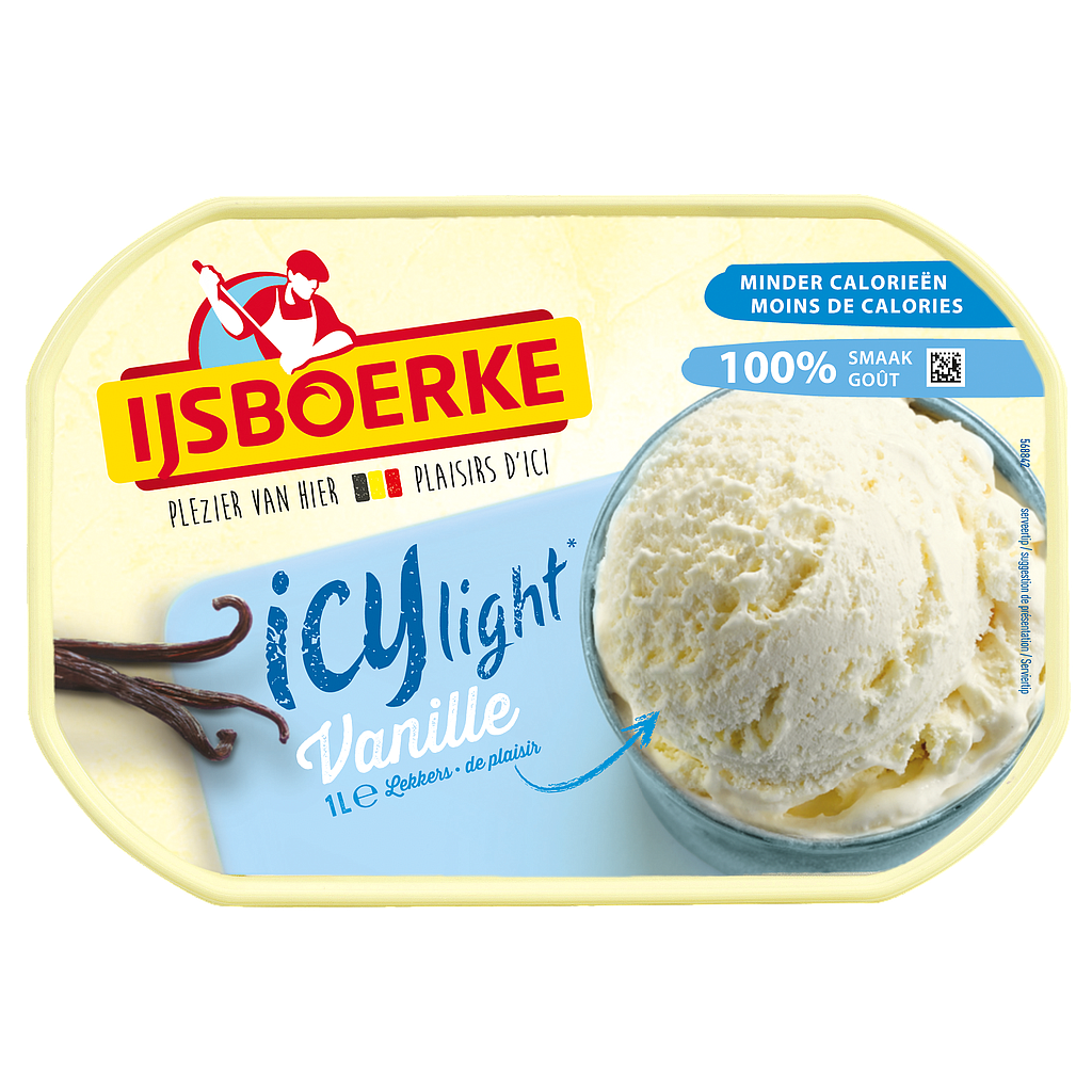 IJSBOERKE ICY  LIGHT VANILLE 1 L <*_*> 