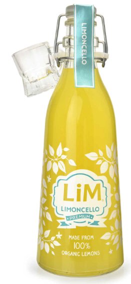 LIM - LIMONCELLO - MADE FROM 100% ORGANIC LEMONS 70CL / 37,5%