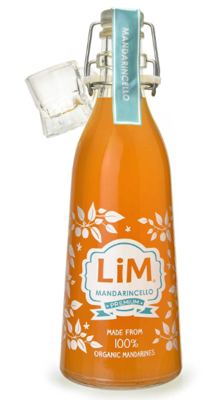 LIM - MANDARINCELLO - MADE FROM 100% ORGANIC MANDARINS 70CL / 37,5% (kopie)