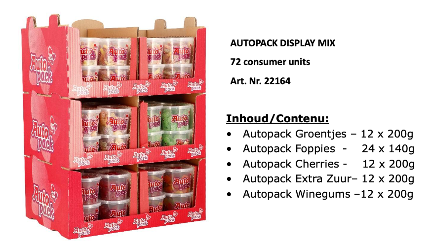 LUTTI AUTOPACK ASSORTIMENT 72ST