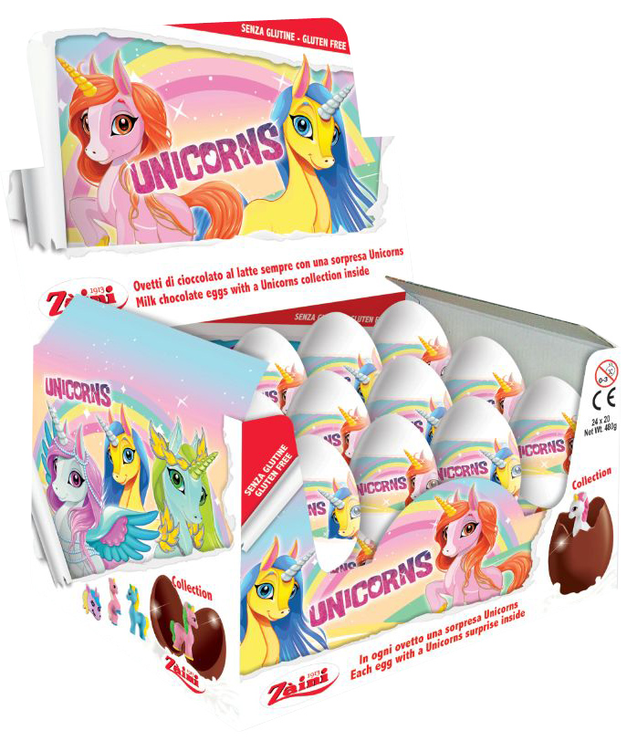 ZAINI UNICORN EGGS 24 ST