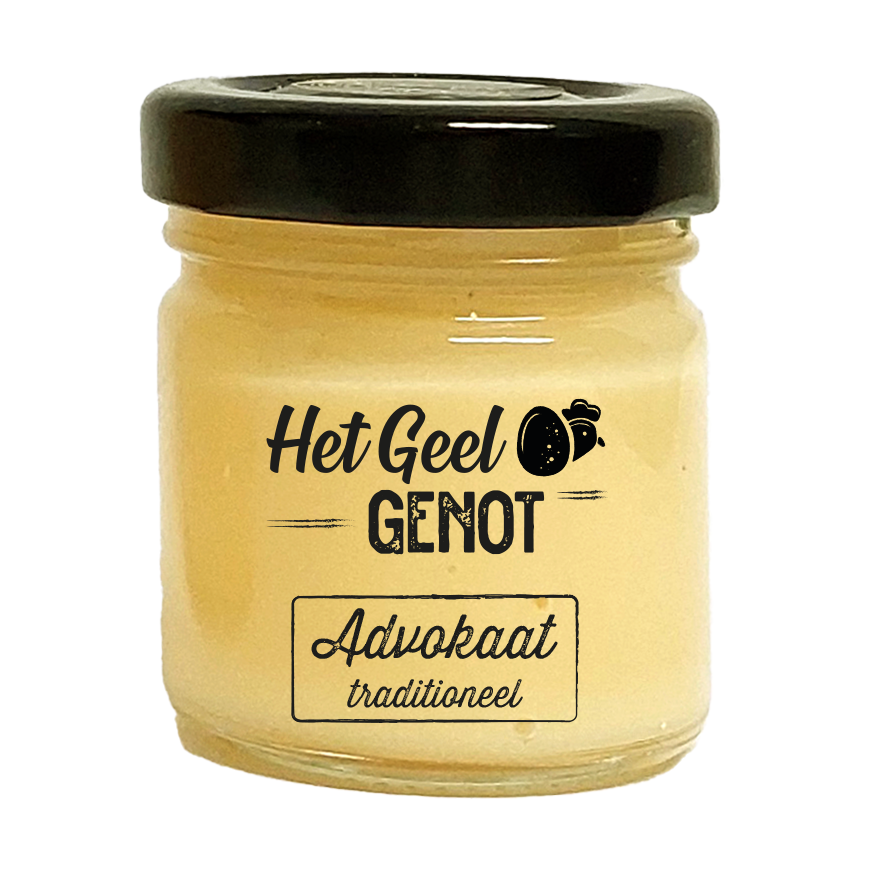 GEEL GENOT ADVOCAAT TRADITIONEEL 40 ML X 40