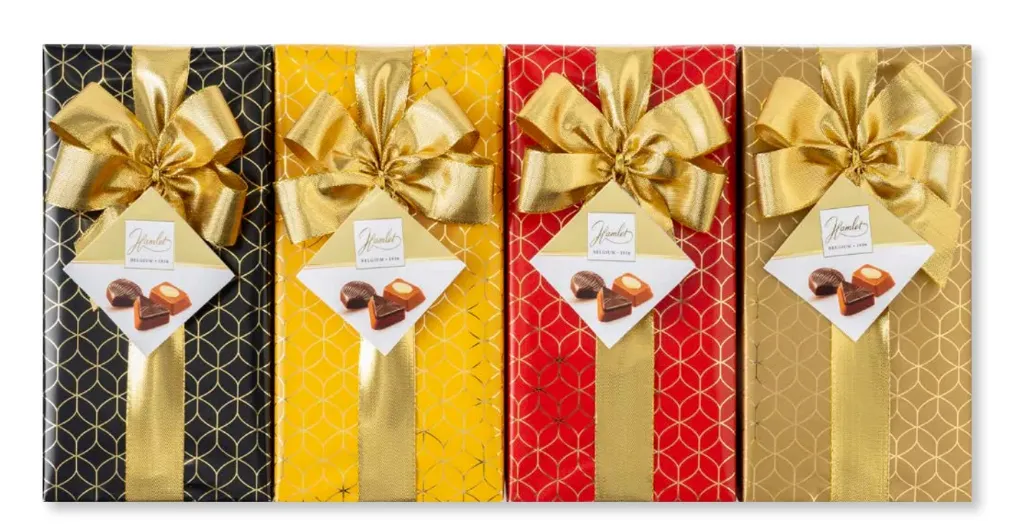 [710.00.5750] HAMLET PRALINES BALLOTIN COLLECTION LINE 12X200GR