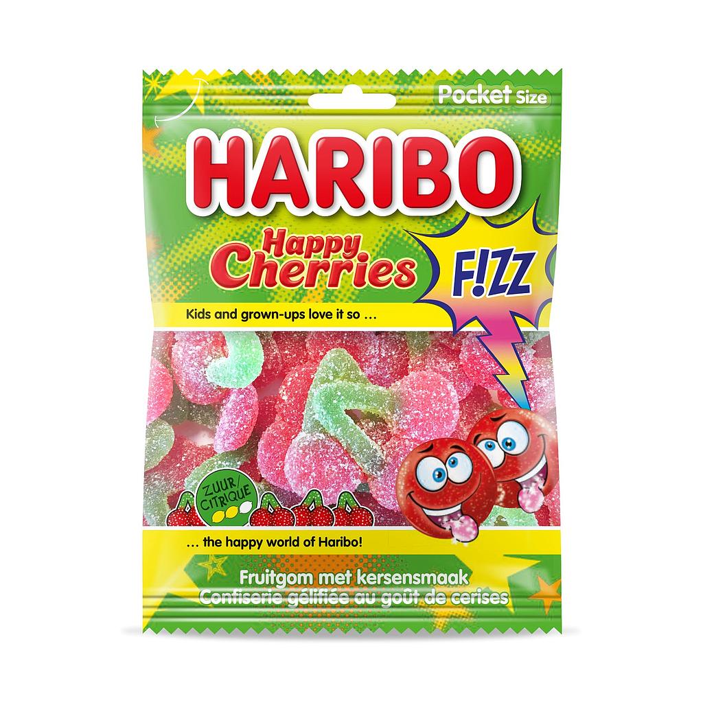 HARIBO HAPPY CHERRIES F!ZZ 28X70GR