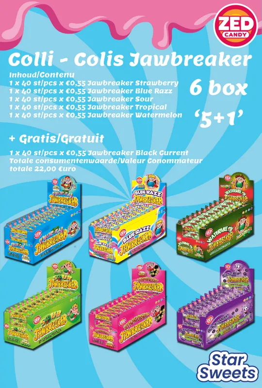 COLLI JAWBREAKERS 6 BOX "5+1" (FOLD 6 '26)
