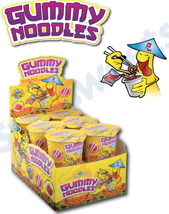[52058140] GUMMY NOODLE CANDY 12ST