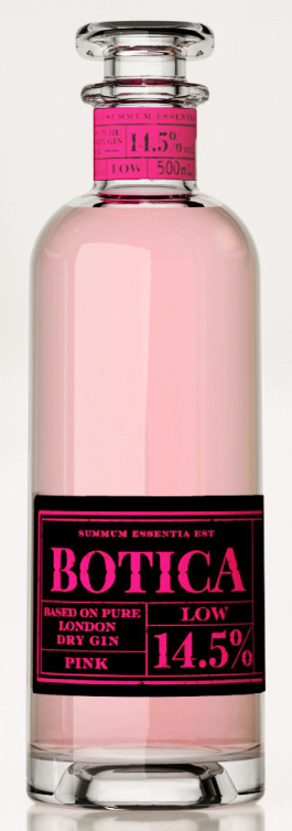 BOTICA - LOW ALCOHOL PINK GIN - SMALL BATCH - 14,5°