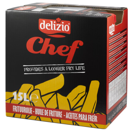 DELIZIO CHEF FRITUUROLIE 15 L