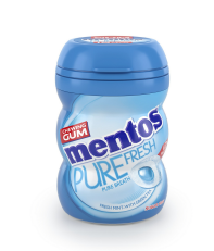 MENTOS GUM FRESH MINT MINI POTJE 10 STUKS