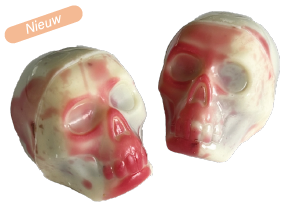 DELICE SKULLS BLANC CRèME FRAMBOISE 1,2 KG