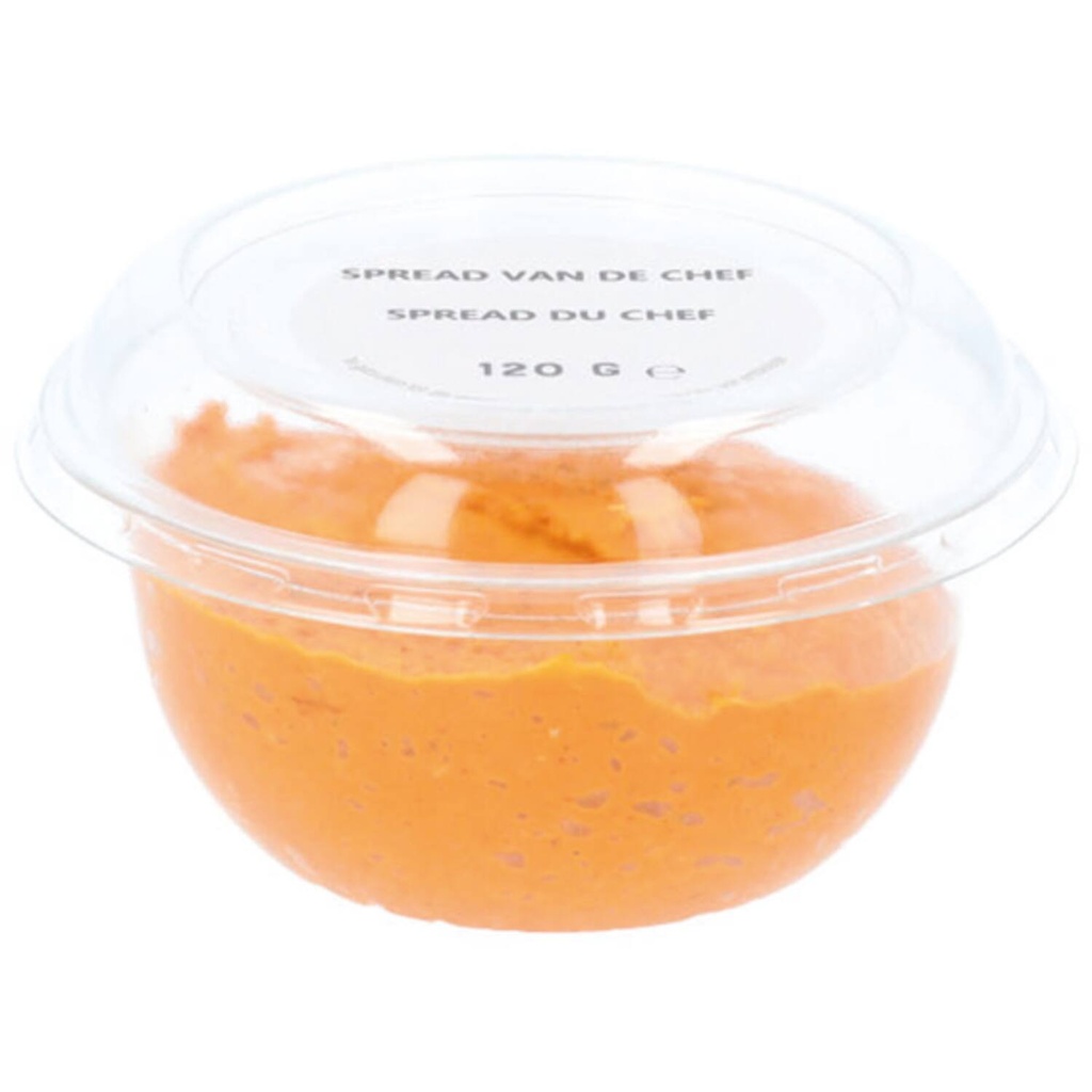 #LF# 50FOODSALADE SPREAD VAN DE CHEF / PREPARE 6X120GR <**>