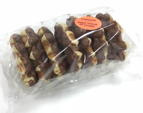 PETROONS WAFELS SUIKERARM CHOCOLADE 12 X 235 GR