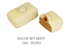 DELICE 53 BUCHE WIT NOOT 1 KG  