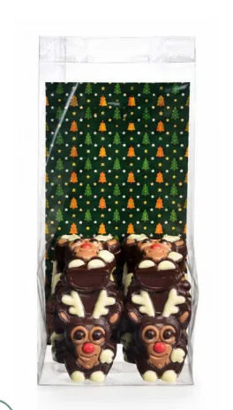 [MDV8412] CDC SACHET 3D RENNE NOIR PRALINE - 12 X 150 GR
