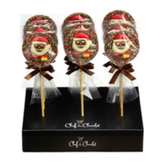 M-DELICIOUS DISPLAY LUXE LOLLY KERSTMAN 18 X 45 GR