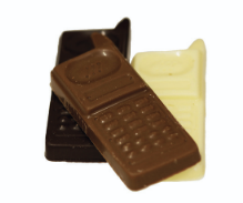 CHOCOLADE TELEFOONTJES ASS 2,5 KG 
