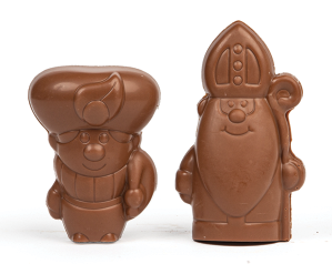 [SIS0176.4] CHOCPROOF LIL' SINT & MARCO LIGHT MILK 10 CM - 30 ST - 1,5KG