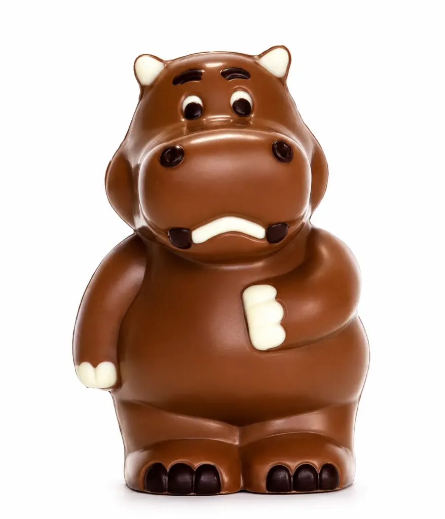 [SIH0063.5] CHOCPROOF HIPPO TUBBY MELK DELUXE 4 X 115GR